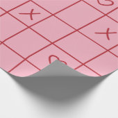 Papier Cadeau Cœurs XO (Coin)