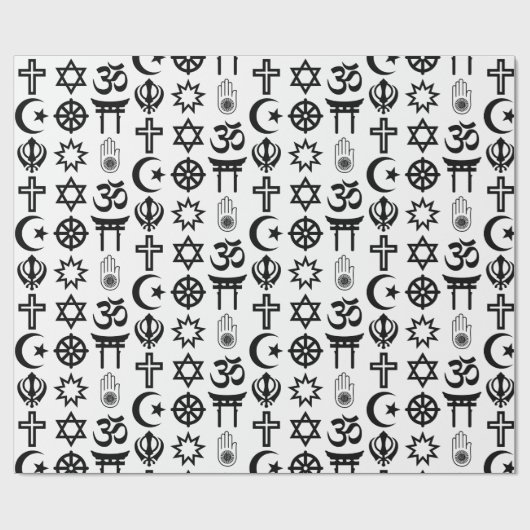 Papier Cadeau Coexistez (Plat)