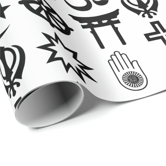 Papier Cadeau Coexistez (Coin rond)