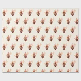 Papier Cadeau Coffee Wrapping Paper