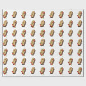 Papier Cadeau coffin emojis (Plat)