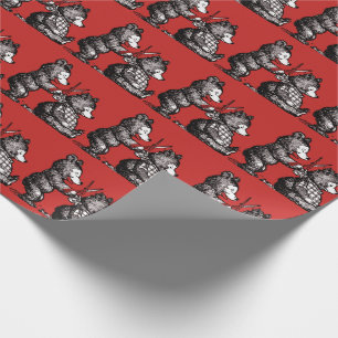 Papier Cadeau Coiffeur, styliste ou coiffeur de Beary Nice