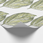 Papier Cadeau col feuille (Coin)