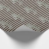 Papier Cadeau Cola Safari rayure avec Léopard (Coin)