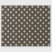 Papier Cadeau Cola Southern Cottage Fleur de Lys (Plat)