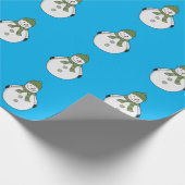Papier Cadeau Cold snowman (Coin)