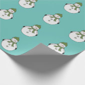 Papier Cadeau Cold snowman (Coin)