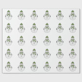 Papier Cadeau Cold snowman (Plat)