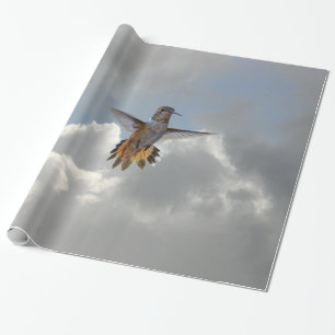 PAPIER CADEAU COLIBRI