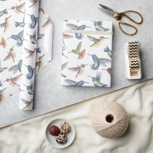 Papier Cadeau Colibri (Artisanat)