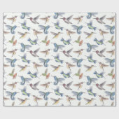Papier Cadeau Colibri (Plat)