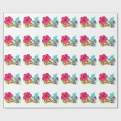 Papier Cadeau Colibri (Plat)