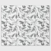 Papier Cadeau Colibri (Plat)