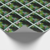 Papier Cadeau Colibri à gorge rubis - Photo originale (Coin)