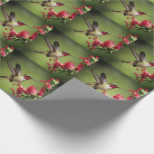 Papier Cadeau Colibri coloré (Coin)