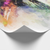 Papier Cadeau Colibri d'aquarelle (Coin)