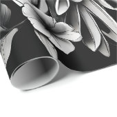 Papier Cadeau Colibri décoratif (Coin rond)