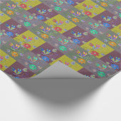 Papier Cadeau Collage de libellules (Coin)