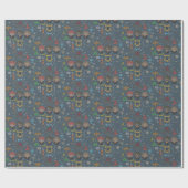 Papier Cadeau Collage de point de croix Cartoon Harry Potter (Plat)