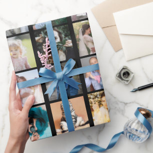 Papier Cadeau Collage Photo Famille 56 Carré Instagram DO-IT-YO