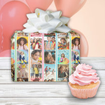 Collage photo Stripes simples Anniversaire