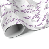 Papier Cadeau collage victorien vintage (Coin rond)