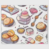 Papier Cadeau Collage Whisk & Paint (Plat)