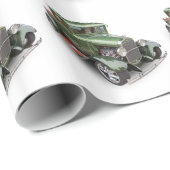 PAPIER CADEAU COLLECTE 1930 DE FORD (Coin rond)