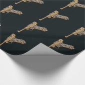 Papier Cadeau Collecteur antique gravé d'arme à feu (Coin)