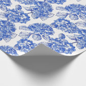 Papier cadeau Collection Blue Hydrangeas (Coin)