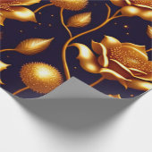 Papier Cadeau Collection Boho Gold Rose de luxe (Coin)