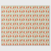 Papier Cadeau Collection Cool Carrot Vert sauge (Plat)