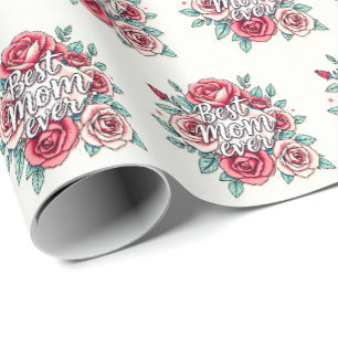 Papier Cadeau Collection de cadeaux de luxe floral populaire