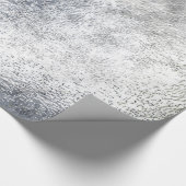 Papier Cadeau Collection de Noël Bleue Enveloppement - Verre dép (Coin)