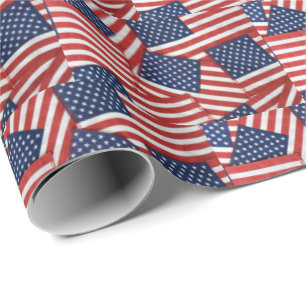 Papier Cadeau Collection drapeau américain
