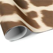 Papier Cadeau Collection en cuir tendance et élégante Vache Faux (Coin rond)