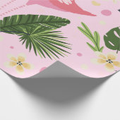 Papier Cadeau Collection Été Flamingo Un Design 8 (Coin)