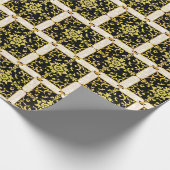 Papier Cadeau Collection Florale Luxe Moderne (Coin)