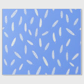 Papier Cadeau Collection Luxe Boho Modern Feathers (Plat)