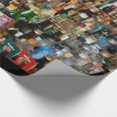 Papier Cadeau Collection massive de bouteilles de boisson (Coin)