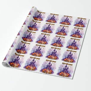 Papier Cadeau Collection Moderne Halloween Épouvantable Mignonne