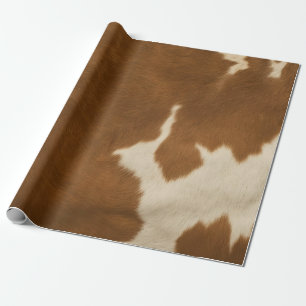Papier Cadeau Collection moderne Vache Faux Cuir Élégante