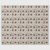 Papier Cadeau Collection photo moderne Beige Friends Forever (Plat)