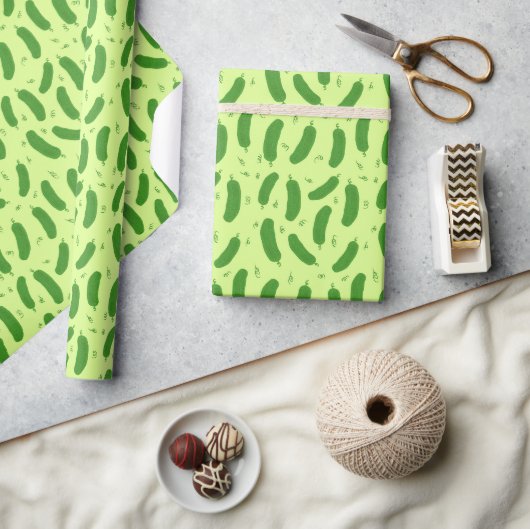 Papier Cadeau Collection Pickle & Fresh motif (Artisanat)