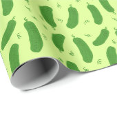 Papier Cadeau Collection Pickle & Fresh motif (Coin rond)