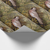 PAPIER CADEAU COLLECTION POMPEII / DOVE DANS LE JARDIN (Coin)