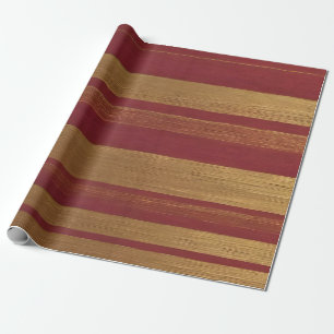 Papier Cadeau Collection populaire Bourgogne or de luxe