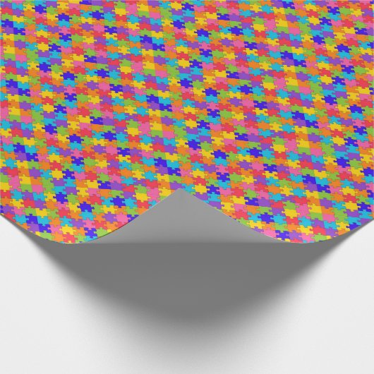 Papier Cadeau Collection puzzled (Coin)