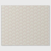 Papier Cadeau Collection White Hydrangea (Plat)