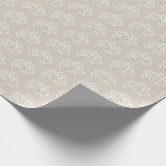Papier Cadeau Collection White Hydrangea (Coin)